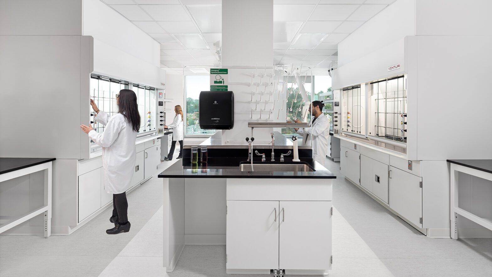 Interior laboratory of BD Biosciences Torry View